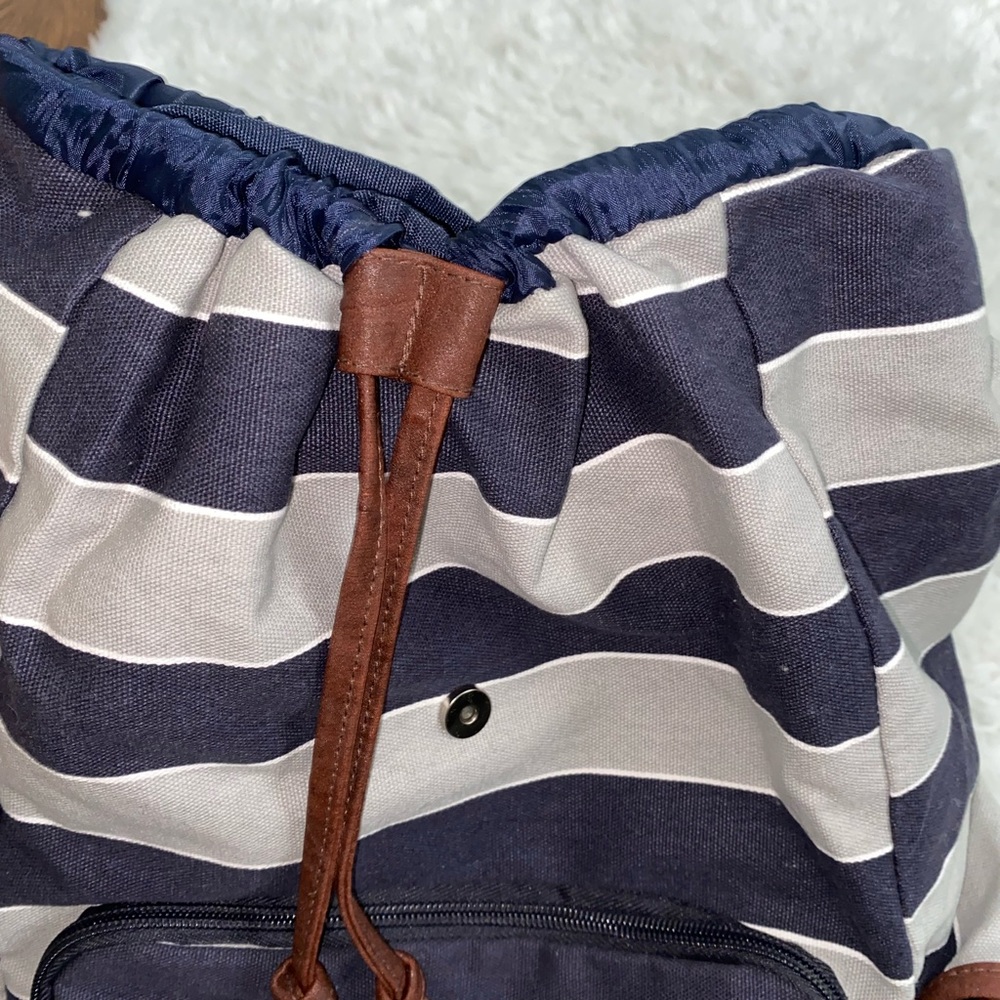 Sparkly/ Stripped Versatile Backpack - image 4